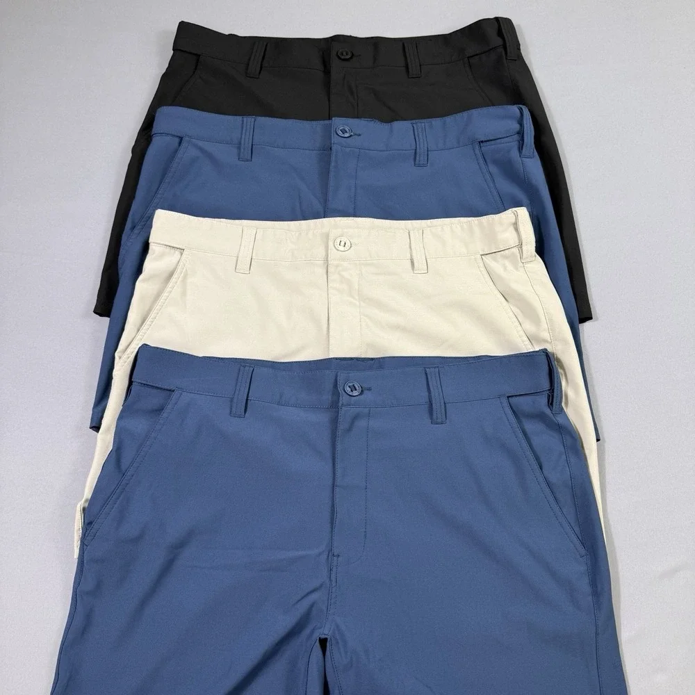 Lot Of 4 Huk Pursuit Fishing Shorts Mens XXL Black/Navy/Beige 6